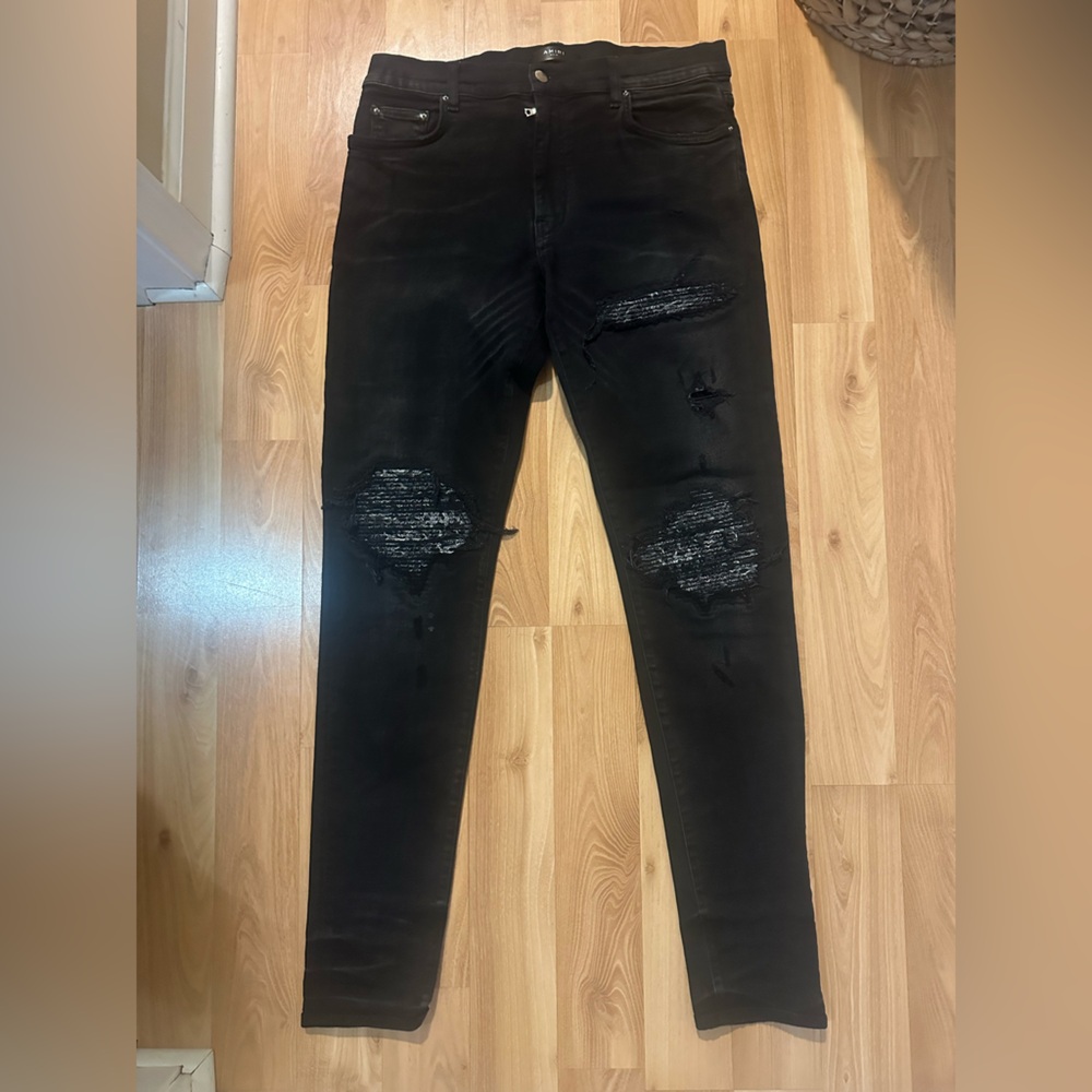 AMIRI Black Denim Jeans